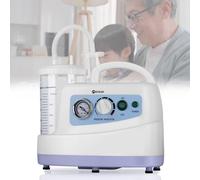Medical Aspirator Portable Suction Unit Machine, Electric Sputum Suction Pump, with 1000 Ml Water Bottle, 15L/min for Sucking Phlegm, Saliva, Pus Etc