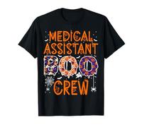 Medical Assistant Boo Crew Spooky Nurse Halloween T-Shirt