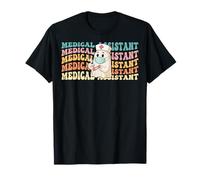 Medical Assistant Healthcare Worker Spooky Nurse Halloween T-Shirt