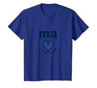 Medical Assistant: MA Making Doctors Look Good Humor T-Shirt, Kids, Royal Blue, 6 Years