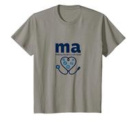 Medical Assistant: MA Making Doctors Look Good Humor T-Shirt, Youth, Slate Grey, 4T