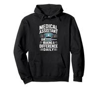 Medical Assistant Making A Difference Daily Pullover Hoodie