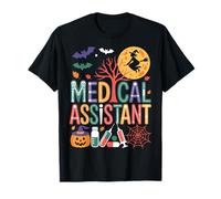 Medical Assistant Nursing Spooky Nurse Halloween Costume T-Shirt