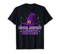 Medical Assistant Witch Hat Bat Spooky Nurse Halloween T-Shirt