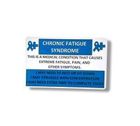 Medical Awareness Information Card (Chronic Fatigue Syndrome)