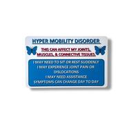 Medical Awareness Information Card (Hyper Mobility Disorder)