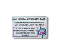 Medical Awareness Information Card (I.B.S)