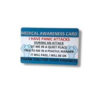 Medical Awareness Information Card (Panic Attacks)