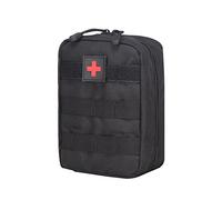 Medical Bag First Aid Bag Molle Medical Cover Outdoor Emergency Military Program Package Outdoor Travel Hunting Utility Pouch(Type 1)