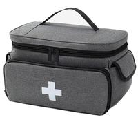 Medical Bag for First Aid, Portable Nursing Work Bag, Empty Storage Bag for Home and Hospital, Ideal for Pills and Health Supplies Organization