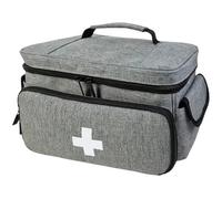 Medical Bags,Medical Equipment Bag Empty,Home Health Nurse Bag,First Aid Responder Bag with Top Handle,Zipper Medical Supply Bag for Home, Office, Car, Travel, Outdoor