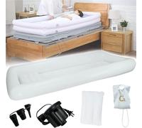 Medical Bedside Shower Inflatable Bathtub Kit, Adults PVC Bath Tub with Water Bag Portable Bathtub for The Elderly and Disabled Or Injured Patient Bath in Bed