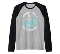 Medical biller medical billing specialist Raglan Baseball Tee