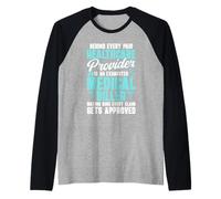 Medical biller medical billing specialist Raglan Baseball Tee
