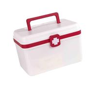 Medical Box First Aid Box Storage Case Bin First Aid Case for Sewing Car Toy