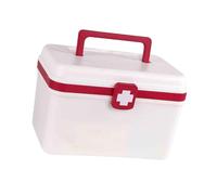 Medical Box First Aid Box Storage Case Bin First Aid Case for Sewing Car Toy