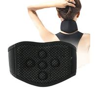 Medical Cervical Neck Support Strap Adjustable Magnetic Heated Neck Strap for Relieving Neck Pain, Stiffness, Arthritis, Headache, Sleep Improvement