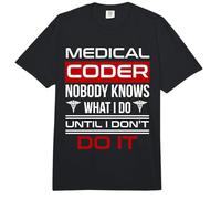 Medical Coder Job Profession Medical Terminology Coding Comfort Colors Adult Heavyweight T-Shirt