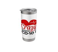 Medical Coder Job Profession Medical Terminology Coding Stainless Steel Insulated Tumbler