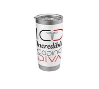 Medical Coder Job Profession Medical Terminology Coding Stainless Steel Insulated Tumbler