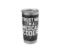 Medical Coders Healthcare Coding Professionals Billing Stainless Steel Insulated Tumbler
