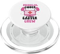 Medical Coding Accessories Easter Medical Coder PopSockets PopGrip for MagSafe