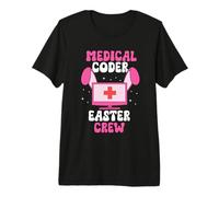 Medical Coding Accessories Easter Medical Coder Premium T-Shirt