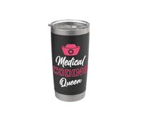 Medical Coding Programmer Assistant Medical Coding Queen Stainless Steel Insulated Tumbler