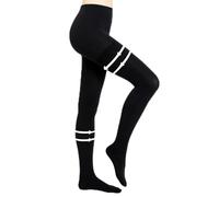Medical Compression Tights for Women Men 20-30mHg,Closed Toe Graduated Compression Pantyhose,Opaque Waist High Compression Stockings Leggings Support Tights for Varicose Veins Edema Flight Nursing