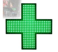 Medical Cross Led Dispensary Sign, 30/35/45/Cm Super Bright Pharmacy Sign with Pull Seitch, for Brick & Mortar Stores, Clinics, and Drugstores 48x48cm
