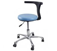 Medical Dental Stool - Height Adjustable with 360 Degree Rotation Armrest - Ergonomic Chair for Nurses and Assistants