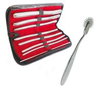 Medical Diagnostic Neurologic Wartenberg Sensory Testing 1 Row Pinwheel Stimulator Set