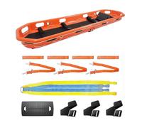 Medical Emergency Basket, Detachable Basket Stretcher with Accessories ABS Aluminum Alloy, for Emergency, Patient Transport
