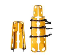 Medical Emergency Stretcher, Portable Folding Stretcher, Scoop Stretcher with Straps,Scoop Stretcher with Straps,Load Capacity 350lbs,for Medical Emergency Rescue, Ambulance, Fire Rescue