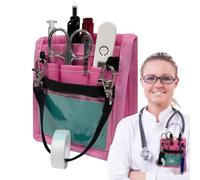 Medical Fanny Pack - Multi-Pocket Nurse Waist Organizer, Compact Belt with Scissor Holder, Secure Ergonomic Design | Utility Nursing Kit for Stethoscope, Cisaill