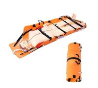 Medical Folding Stretcher, Multifunctional Roll Soft Stretcher, Composite Plastics Back Stretcher, for Medical Rescue, Ambulance, Fire Rescue Gurney