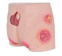 Medical Gift, Advanced Pressure Bedsores Ulcers Nursing Model, Wound Packing Trainer, Pressure Ulcer Models of Different Degrees Elder Butt Model, for Education Teaching Training Skills