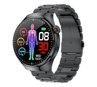 Medical Grade Blood Fat Smartwatches ECG+PPG Blood Pressure Health Monitoring (black B)