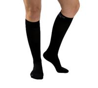 Medical Grade Compression Socks for Men & Women 15-20 mmHg by OrthoSleeve (Black, Medium)