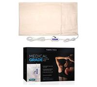 Medical Grade Heating pad with Auto Moist Heat by Thermotech, High Heat Heating pad for Relief from Back Pain, Muscle Soreness and Cramps - Mini Analogue - 19" by 7" - with Manual Clicker Controller