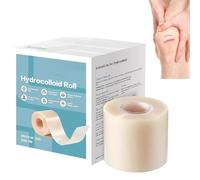Medical-Grade Hydrocolloid Roll for Wound Care -5cmx3.6m Cuttable Dressing, Ultra-Absorbent, Waterproof Barrier for Blisters, Burns, Acne (3.6m Roll) (3)