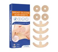 Medical Grade Silicone Scar Sheets for Breast Incision Care, Silicone Gel Sheets Designed for Post-Surgery Scar Management, Flexible and Lightweight