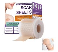 Medical Grade Silicone Scar Tape for Surgical Scars,Medical Grade Scar Tape for Wrinkles,Silicone Scar Sheets for Healing Keloids,Surgeries Scars, C-Sections and Burns