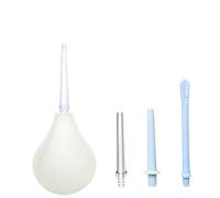 Medical-Grade Silicone Transparent Enema Bulb for Anal and Vaginal Use 224ml BPA-Free
