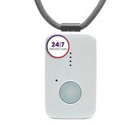 Medical Guardian MGMini | Medical Alert Device for Seniors | Water-Resistant, Emergency Call Button, 24/7 Monitoring, Step Counter, GPS Tracking | Monthly Subscription Required | Pearl