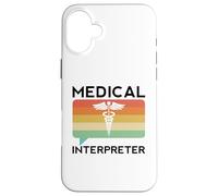Medical Interpreter Language Translation Court Student Oral Case for iPhone 16 Plus