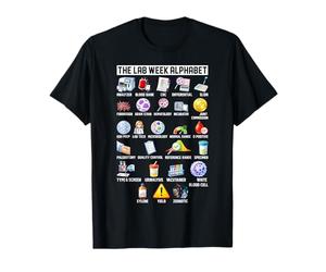 Medical Laboratory Alphabet Science Lab The Lab Week T-Shirt