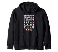 Medical Laboratory Alphabet Science Lab The Lab Week Zip Hoodie