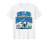 Medical Laboratory Scientist No Lab Diagnosis Test Tube MLS T-Shirt