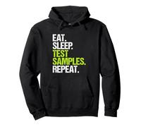 Medical Laboratory Technician Eat Sleep Routine Pullover Hoodie